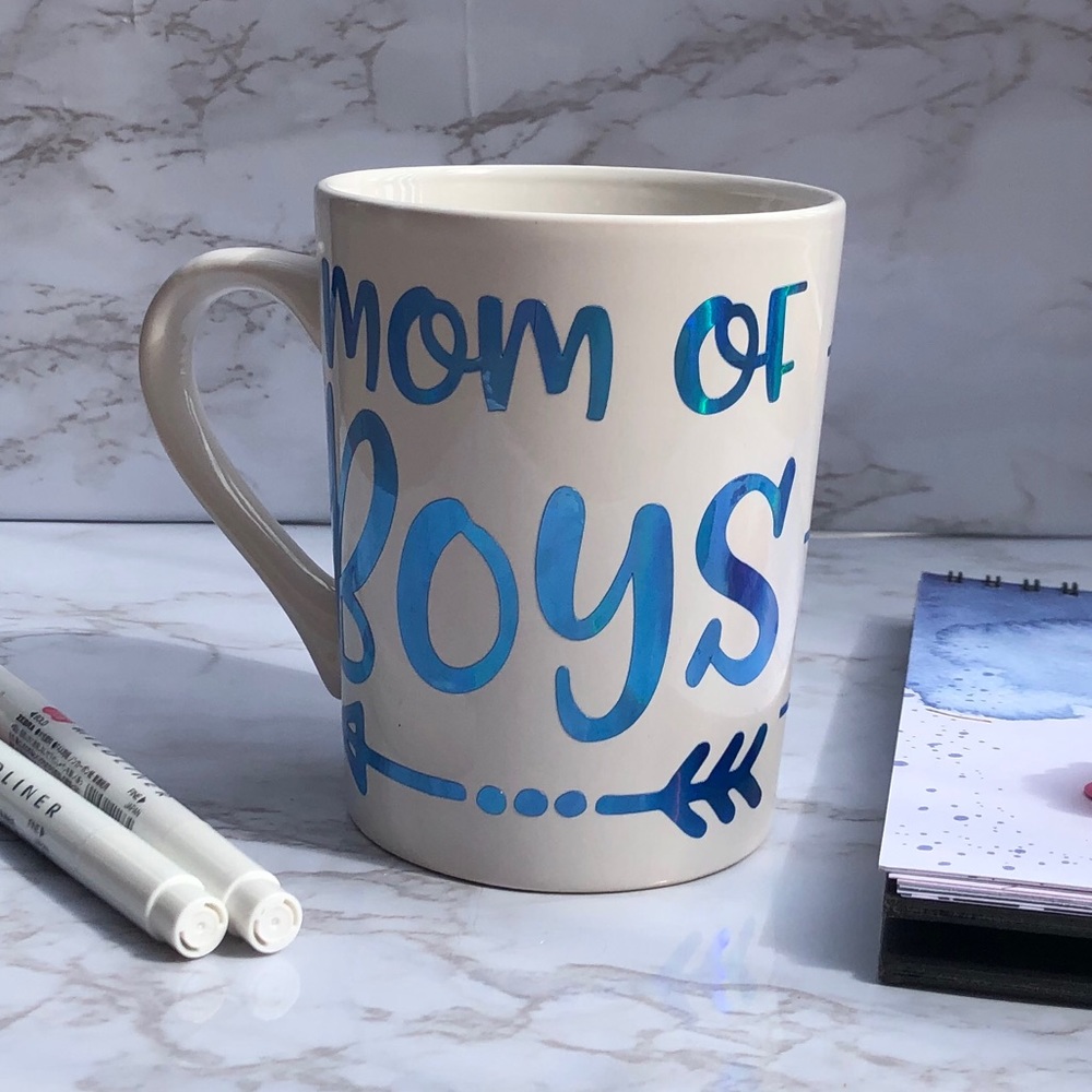 Mom of Boys mug  *No Markdowns*